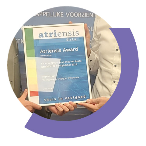 Woningbouwvereniging St. Willibrordus ontvangt Atriensis Award 2023